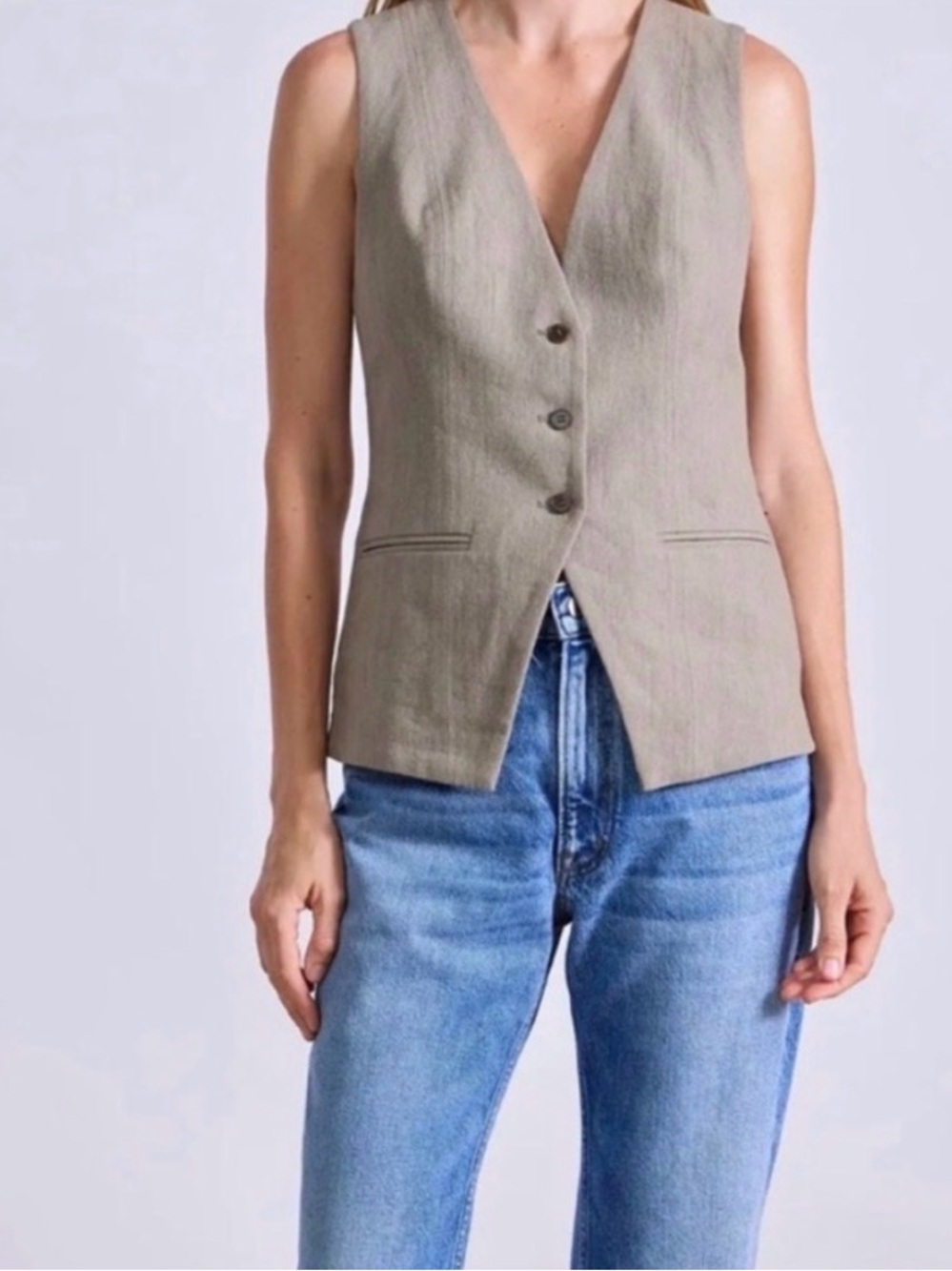 Apiece Apart Helena Vest- Like new!